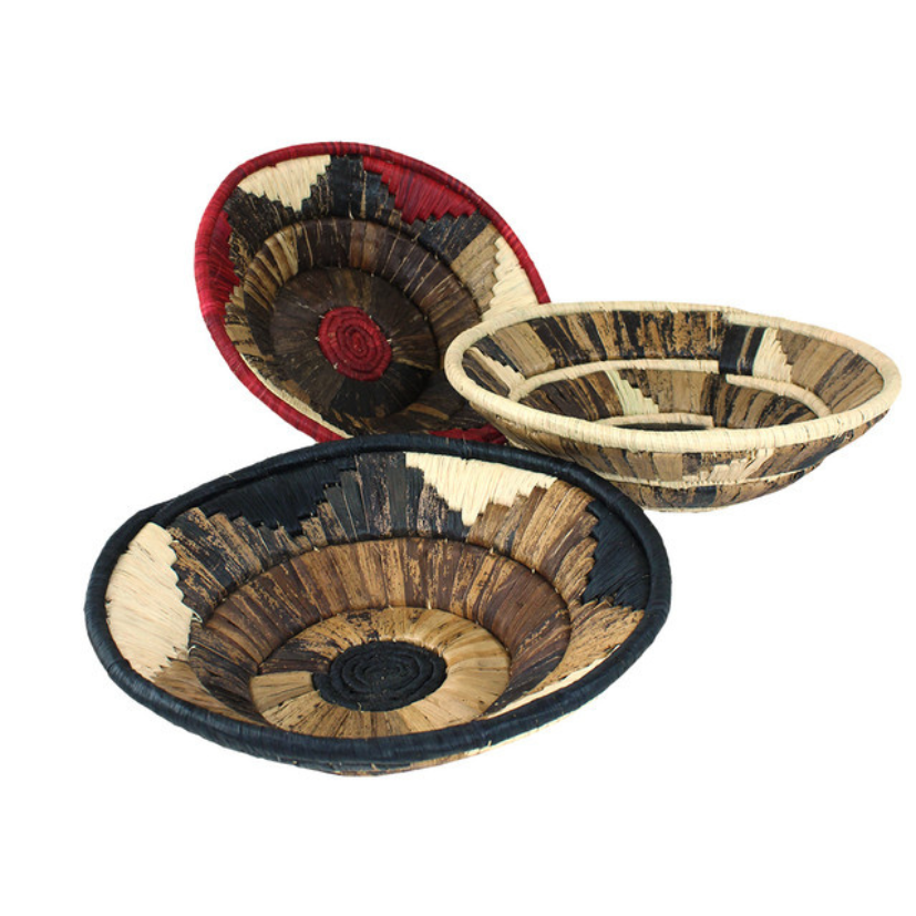 HAND WOVEN SWEET GRASS BOWLS: ASSORTED (0.97LBS) image 0